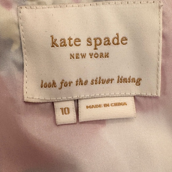 NWT Kate Spade Silk Aubrey Wrap Dress, Size 10 - Picture 3 of 5